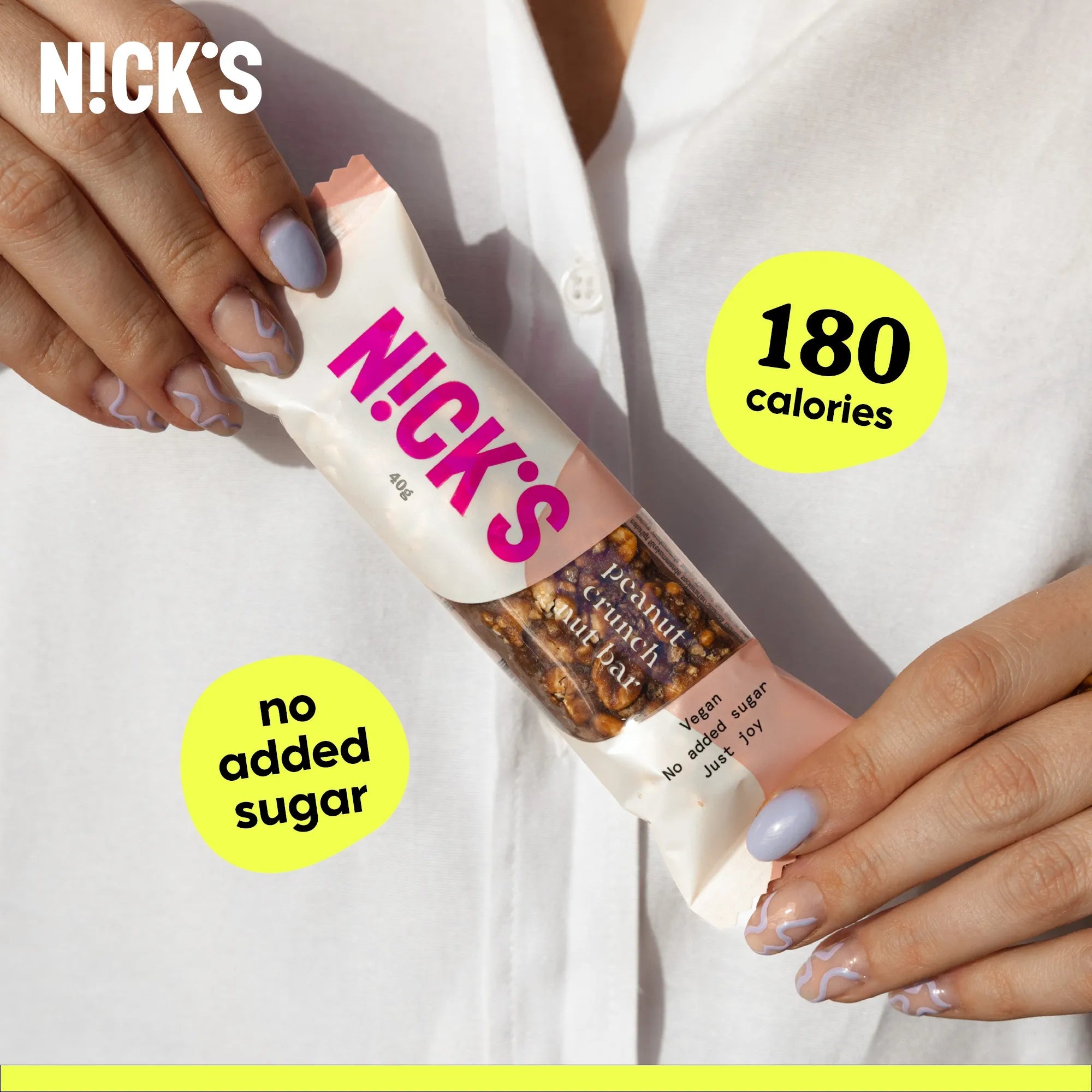 NICK’S Peanut Crunch Nut Bar 40 g