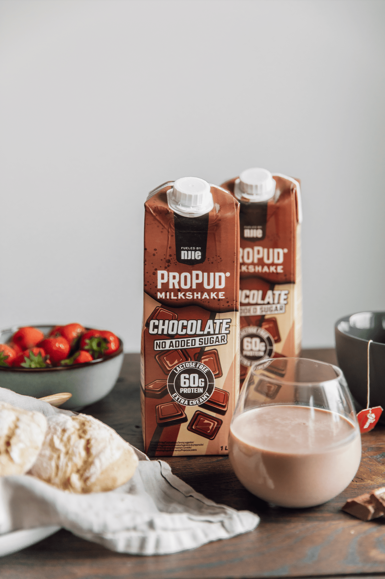 NJIE ProPud Chocolate Protein Shake 1 L
